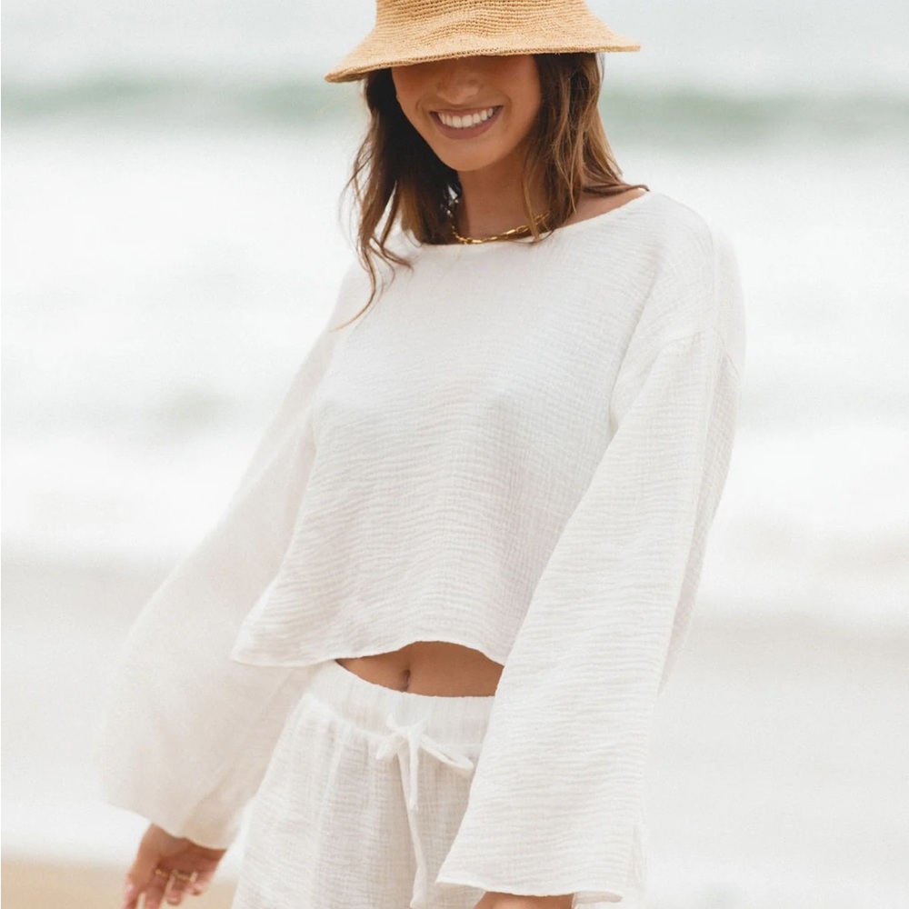 Breeze Cotton Gauze Top